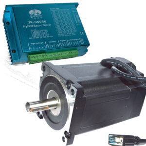 NEMA 34 HYBRID STEP SERVO MOTOR 70 KG-CM with 1000 Line encoder With servo Drive