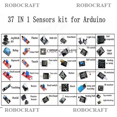 Arduino 37 in 1 Sensors Kit | Robocraft