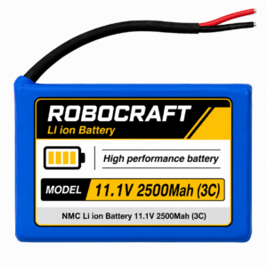 11.1V 2500MAH (3S1P) 3C Lithium-Ion Battery Pack