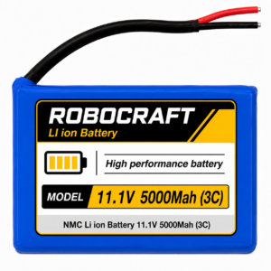 11.1V 5000MAH (3S2P) 3C Lithium-Ion Battery Pack