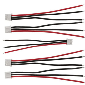 5Pcs 22AWG Silicone 2S RC Lipo Battery Balancer Charger Plug Wire Connector 2.54mm Pitch JST-XH Balancer Cable