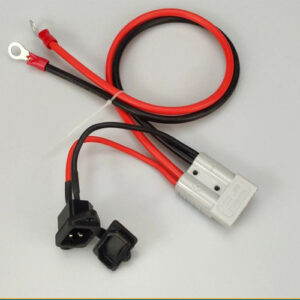50A 600V Anderson Plug to Plug Male and 3 pin Female Battery Charging Connector