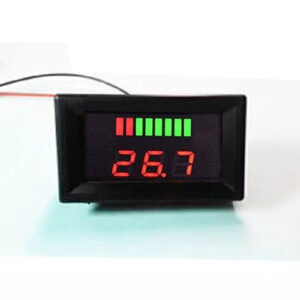 12-60v Lithium Battery Digital Capacity Indicator, Charge Tester Meter