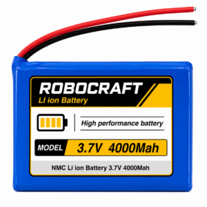 3.7V 4000mAh (1S2P) 18650 Lithium Ion Battery Pack with BMS