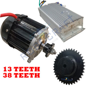 Electric Motorcycle Conversion Kit 48V 1500W Mid-Drive Motor